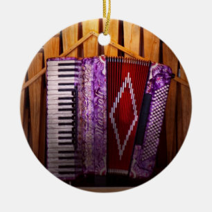 Instrument - Accordeon - Het accordeonorgel Keramisch Ornament