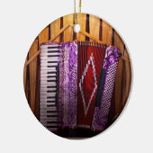 Instrument - Accordeon - Het accordeonorgel Keramisch Ornament (Links)