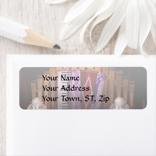 Instrument - Accordian - Het accordeonorgaan Etiket (Insitu)