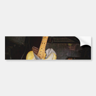 Instrument - Guitar - Spelen in een band Bumpersticker