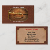 Instrument - Hoorn - Reveille en Rouse Visitekaartje (Voorkant / Achterkant)