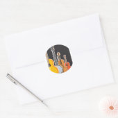 Instrument Medley Ronde Sticker (Envelop)