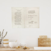 Instrument voor de overgave van de nazi's tijdens poster (Keuken)