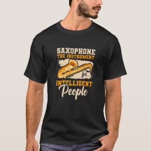 Instrument voor intelligente menselijke muziek t-shirt
