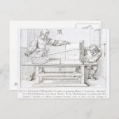 Instrument voor wiskundige precisie briefkaart (Voorkant / Achterkant)