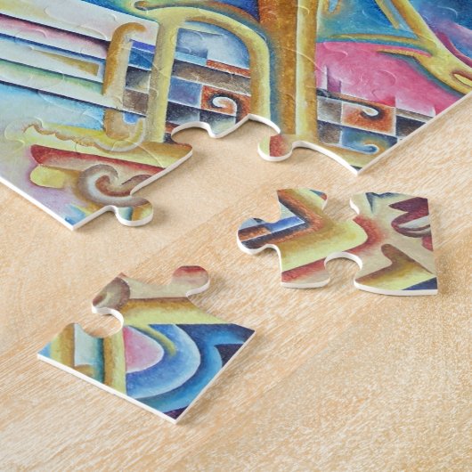 Instrumentale puzzel legpuzzel (Zijkant)
