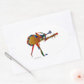 instrumentalist ovale sticker (Envelop)