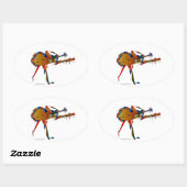 instrumentalist ovale sticker (Vel)