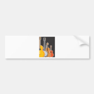 Instrumenten Medley Bumpersticker