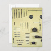 Instrumenten uit het hoesje van een oculist, uit R Briefkaart (Voorkant / Achterkant)