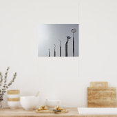 Instrumenten van de tandarts poster (Keuken)