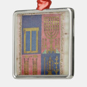 Instrumenten van de tempel metalen ornament (Links)