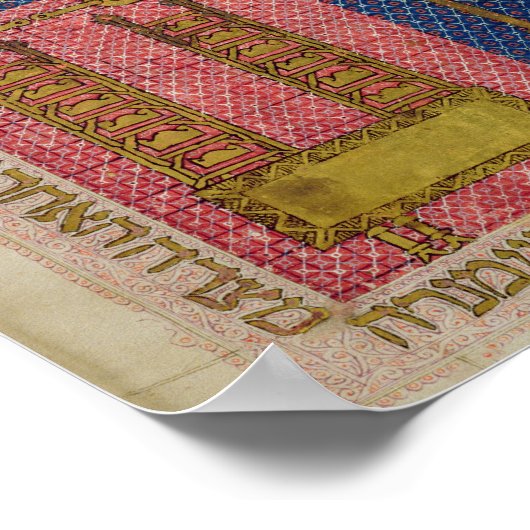 Instrumenten van de tempel poster (Hoek)