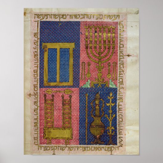 Instrumenten van de tempel poster (Voorkant)