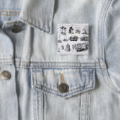 Instrumenten voor de detectie en het gebruik van vierkante button 5,1 cm (In situ)