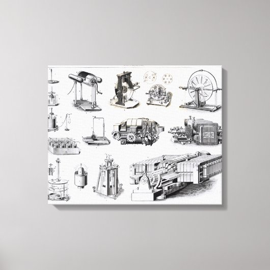 Instrumenten voor detectie en gebruik van canvas afdruk (Voorkant)