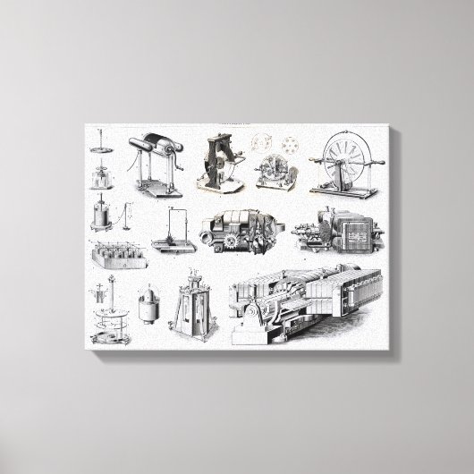 Instrumenten voor detectie en gebruik van canvas afdruk (Voorkant)