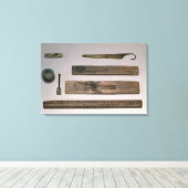 Instrumenten voor het kraken (hout, ivoor, bronzen canvas afdruk (Insitu (Houten vloer))