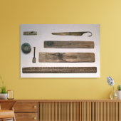 Instrumenten voor het kraken (hout, ivoor, bronzen canvas afdruk (Insitu (Woonkamer))