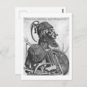 Instrumenten voor menselijke redding, Arcimboldo Briefkaart (Voorkant / Achterkant)