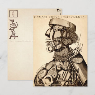 Instrumenten voor menselijke stabiliteit - Koken Briefkaart