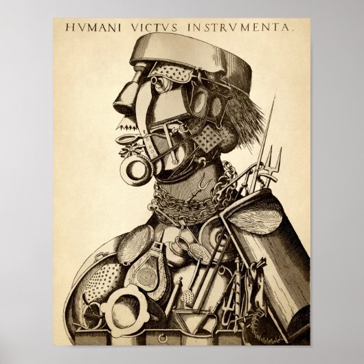  instrumenten voor menselijke stabiliteit - Koken Poster (Voorkant)