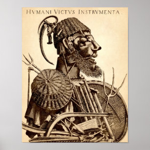 Instrumenten voor menselijke stabiliteit - landbou poster