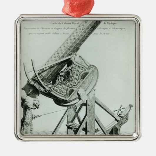 Instrumenten voor optique van Dom Noel Metalen Ornament (Voorkant)