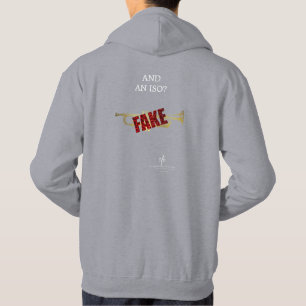 Instrumentvormig object dat ik trompet Wh. Txt. Hoodie