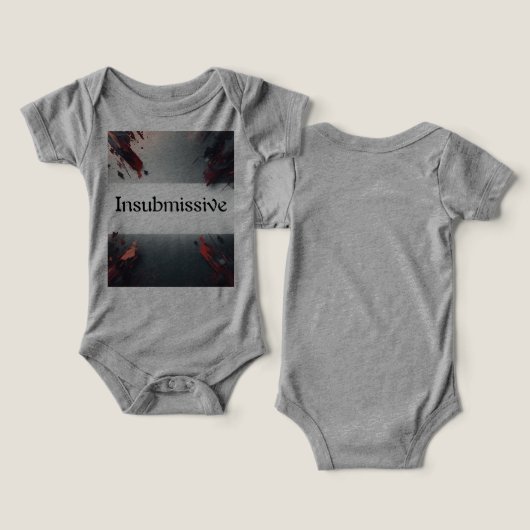 Insubmissive (Ontwerp Voorkant & Achterkant)