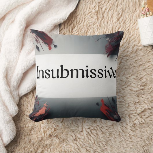 Insubmissive Kussen (Deken)