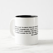 InsulatCup Tweekleurige Koffiemok (Voorkant links)