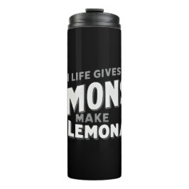 Insulated Thermal Tumbler Positivity On The Move Thermosbeker