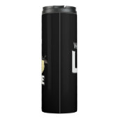 Insulated Thermal Tumbler Positivity On The Move Thermosbeker (Achterkant)