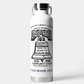 Insulated Water Bottle - White (Personalized) Waterfles (Voorkant)
