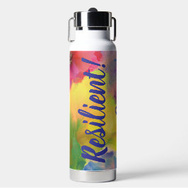 Insulated Water Bottle with Straw Waterfles