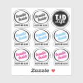 Insuline in pod Stickers [Clear Vinyl] (Vel)