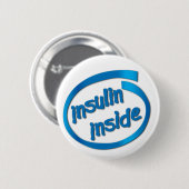 Insuline Inside Ronde Button 5,7 Cm (Voorkant /achterkant)