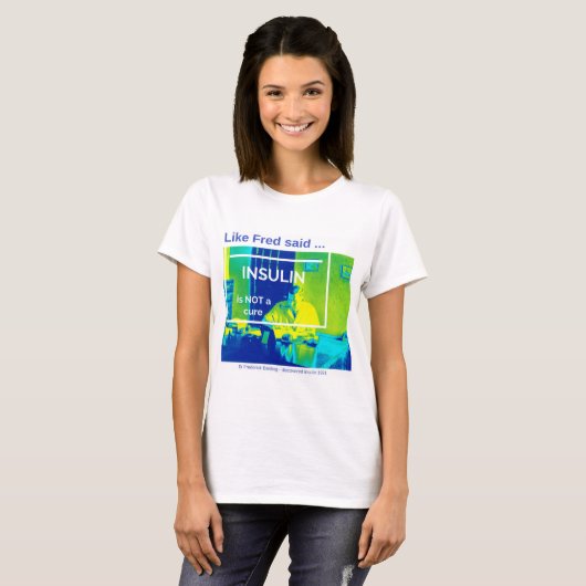 Insuline is geen remedie - thermisch t-shirt (Voorkant volledig)