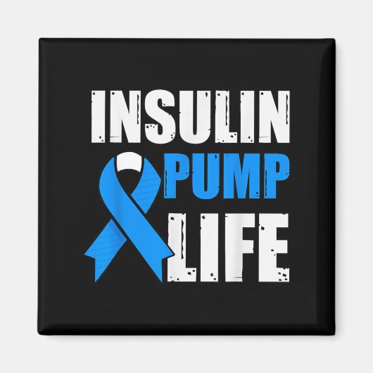 Insulinepomp Leven Diabetes Bewustzijn Magneet (Voorkant)