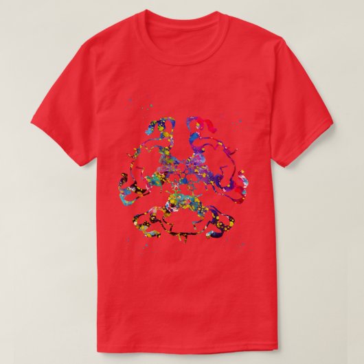 Insulinestructuur 3 t-shirt (Design voorkant)