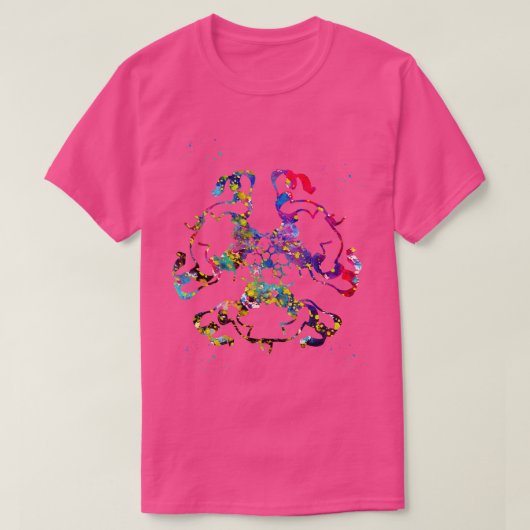 Insulinestructuur 7 t-shirt (Design voorkant)