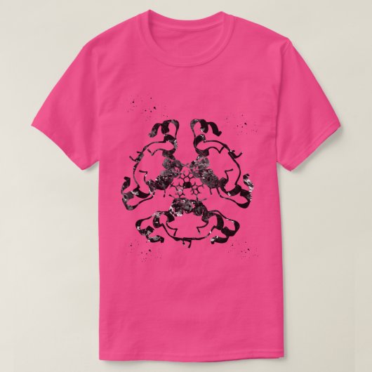 Insulinestructuur 9 t-shirt (Design voorkant)