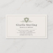 Insurance Advisor Visitekaartje (Voorkant)