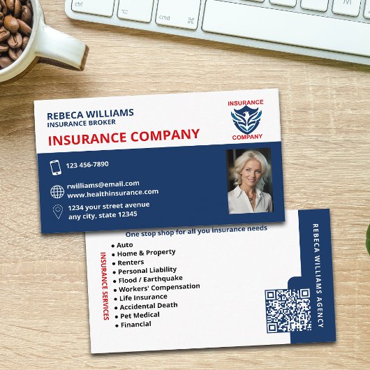 Insurance Agent / Company Visitekaartje