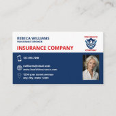 Insurance Agent / Company Visitekaartje (Voorkant)