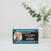 Insurance Agent or Any Company Visitekaartje (Staand voorkant)