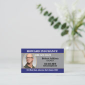 Insurance Agent or Any Company Visitekaartje (Staand voorkant)