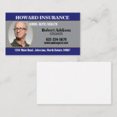 Insurance Agent or Any Company Visitekaartje (Voorkant / Achterkant)