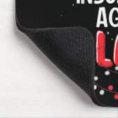 Insurance Agent Santa Claus Christmas Matching Cos Muismat (Hoek)